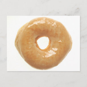 Glazed Donut Postkarte