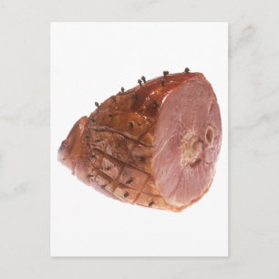 Glazed Ham Postkarte