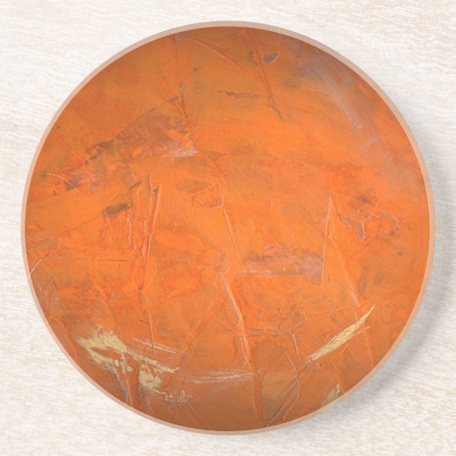 Glazed Terracotta-Imitate beenden Getränkeuntersetzer (Vorne)