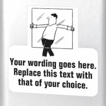 Glazier Glass und glänzende Werbung