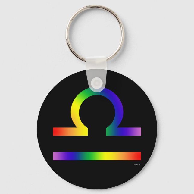 GLBT Libra Schlüsselanhänger (Vorderseite)