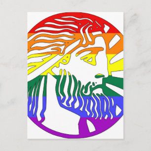 GLBT Mythology Postkarte
