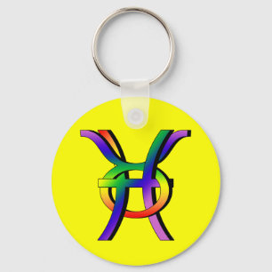 GLBT Pisces & Taurus Schlüsselanhänger