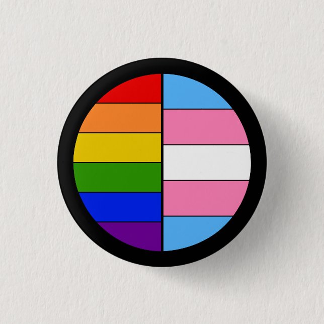 GLBT solidaritäts-Knopf Button (Vorderseite)