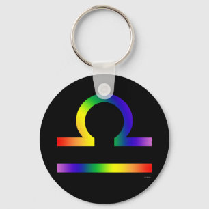GLBT Waage Schlüsselanhänger