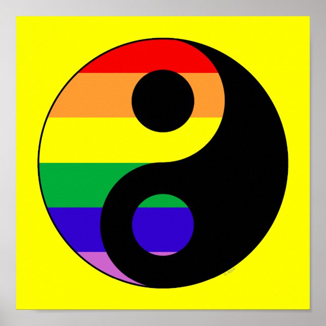 GLBT YinYang Poster (Vorne)
