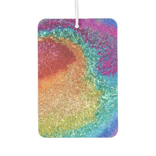 Gleaming Rainbow Glitzer Swirl Autolufterfrischer