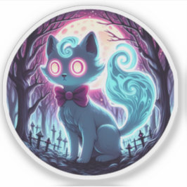 Gleaming Whiskers Aufkleber