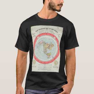 Gleasonx27s Neue Standardkarte der Welt T-Shirt