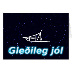 Gleðileg jól - gegossen