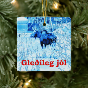 Gleðileg Jól - Urban Moose Keramikornament