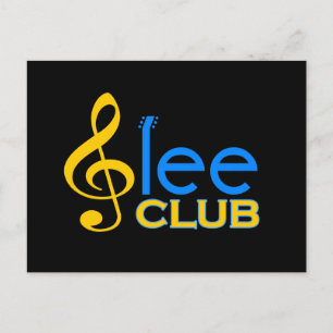 Glee Club Postkarte