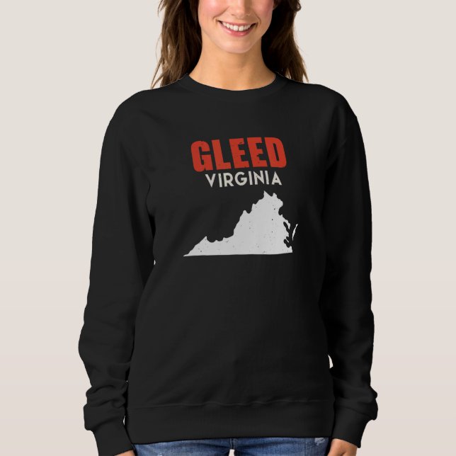 Gleed Washington USA State America Travel Washingt Sweatshirt (Vorderseite)