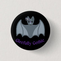 Gleeful Gothic Button