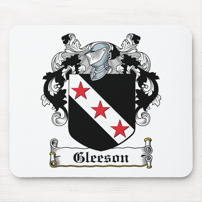 Gleeson Familienwappen Mousepad (Vorne)