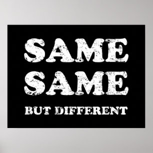 GLEICH, ABER ANDERS POSTER