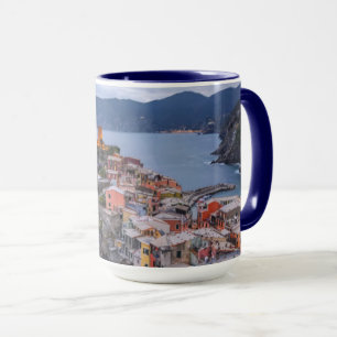 Gleich nach Sonnenuntergang   Vernazza, Cinque Tasse