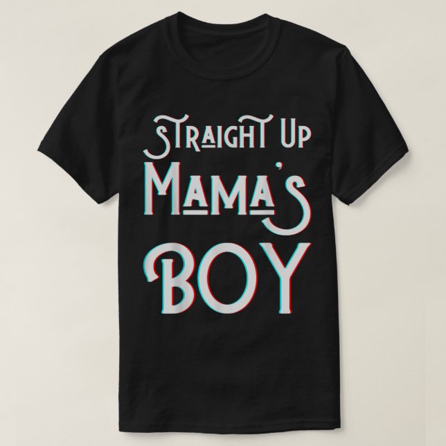 Gleich oben Mamas junge Mama Liebling Twin Funny M T-Shirt (Design vorne)