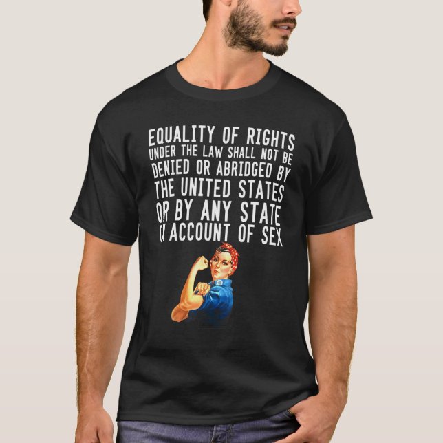Gleichberechtigung - Änderung der Rechte der ameri T-Shirt (Vorderseite)