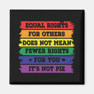 Gleichberechtigung   LGBTQ-Rechte   Parade   Ally Magnet