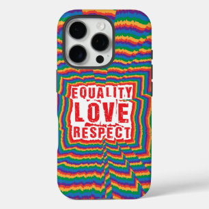 Gleichberechtigung - Liebe und Respekt - Monat iPhone 16 Pro Hülle