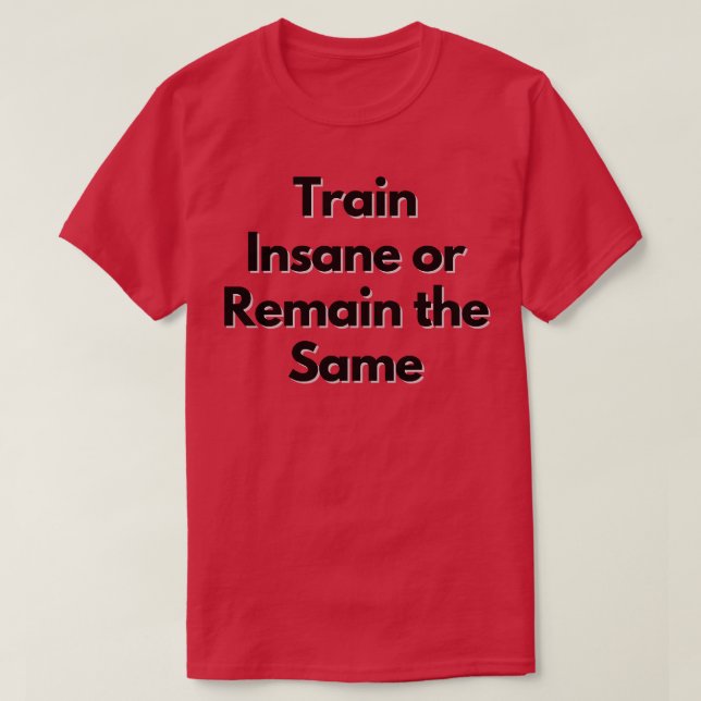 Gleiche Bauart für den Zug oder die Insasse T-Shirt (Design vorne)