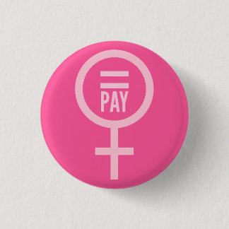 Gleiche Entlohnung für Frauen Button