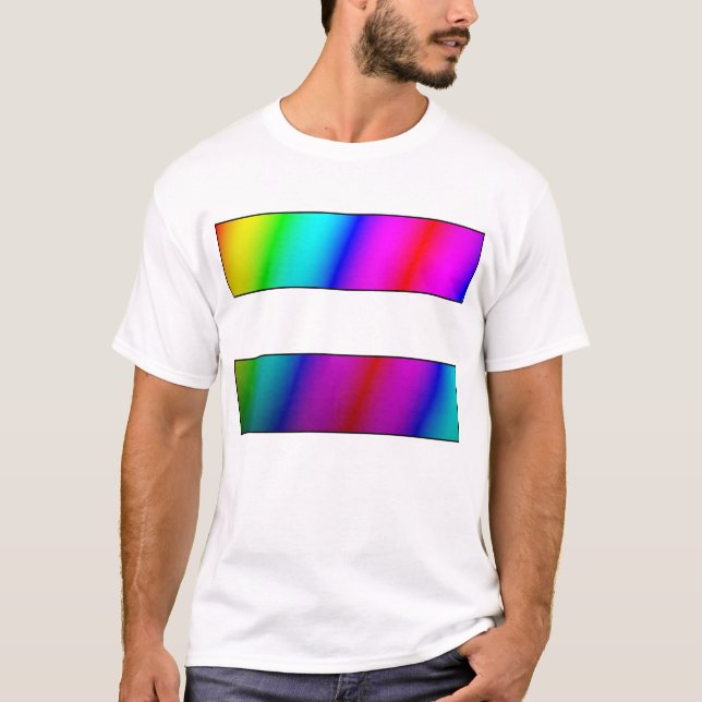 Gleiche Heirat des Regenbogens - gleicher Zeitraum T-Shirt (Vorderseite)