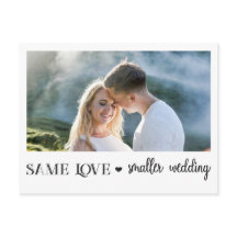 Gleiche Liebe kleinere Hochzeit verkleinert einfac