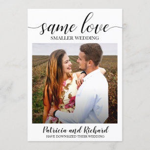 Gleiche Liebe Kleinere Hochzeitsszenarien Einladung