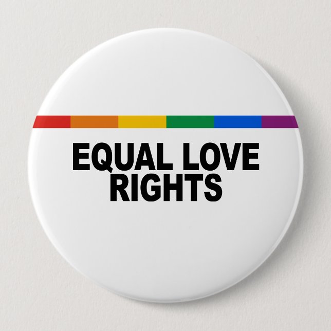 Gleiche Liebe-Rechte Button (Vorderseite)