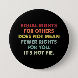 Gleiche Rechte für andere bedeuten nicht weniger R Button