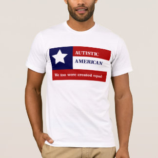 Gleicher autistischer Amerikaner T-Shirt