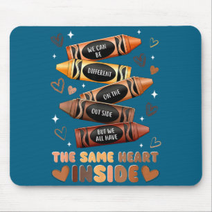 Gleicher Herz Juneteenth Black History Month Mousepad