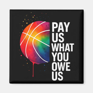 GLEICHER Pay Basketball für Sportlerinnen Magnet