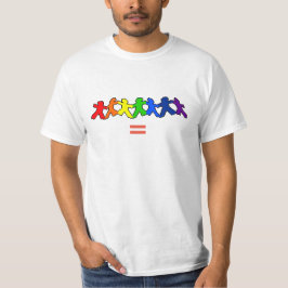 Gleicher T - Shirt der Männer der Liebe-LGBT