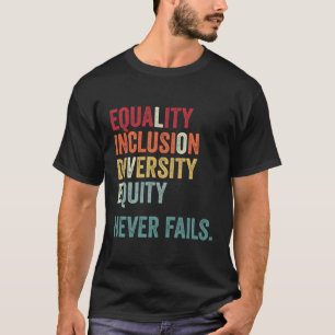 Gleiches Maß für die Einbeziehung von Diversity un T-Shirt