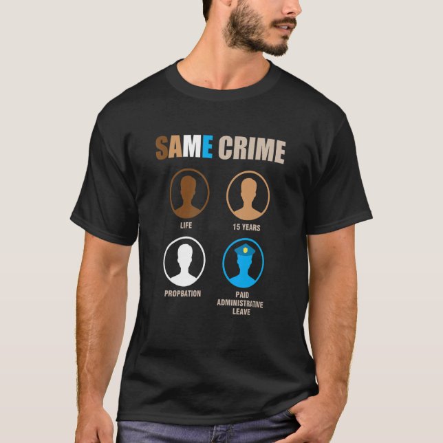 Gleiches Verbrechen T-Shirt (Vorderseite)