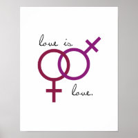 Gleichgeschlechtliche Liebe ist Liebe (Frauen)