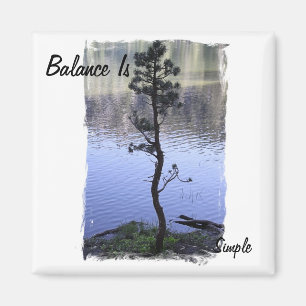 Gleichgewicht ist einfach magnet