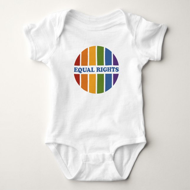 Gleichheit der Kleidung Baby Strampler (Vorderseite)