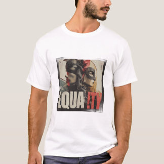 GLEICHHEIT – Fetter, rauer Protestkunstposter T-Shirt