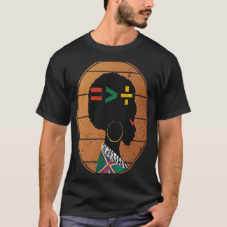 Gleichheit ist größer als die schwarze Geschichte  T-Shirt