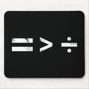 Gleichheit ist größer als SpaltungSoziale Gerechti Mousepad