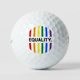 Gleichheit Pride Rainbow Golfball