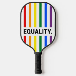 Gleichheit Pride Rainbow Pickleball Schläger