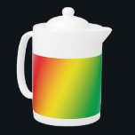 Gleichheit Regenbogenfarben - Teekanne<br><div class="desc">Gleichheit Regenbogenfarben - Porzellanteekanne</div>