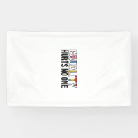 Gleichheit verletzt niemanden Vintage-Pride-Shirt-
