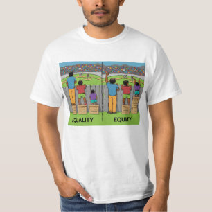 Gleichheit vs. Fairness – Inspiration für soziale T-Shirt