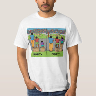 Gleichheit vs. Fairness – Inspiration für soziale T-Shirt